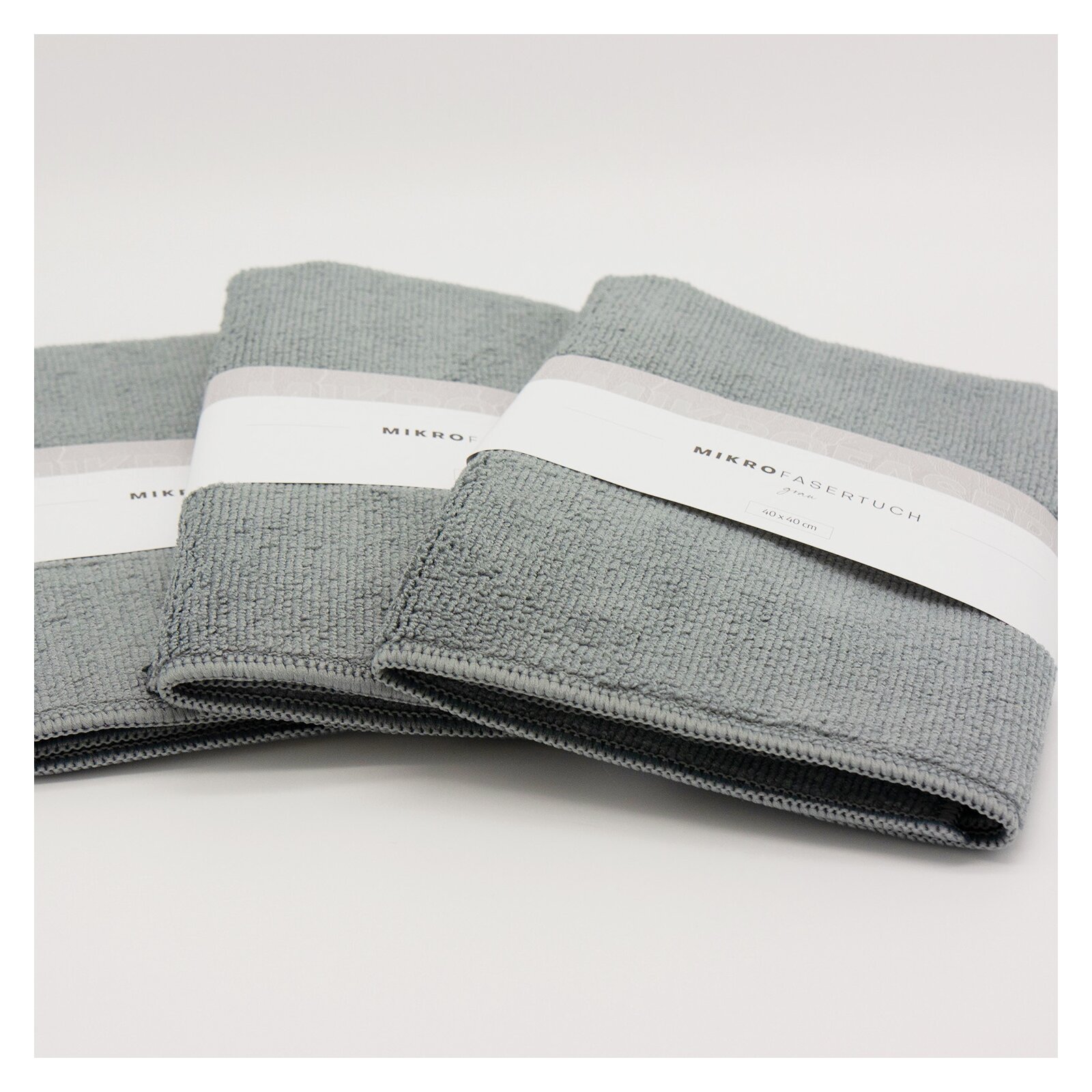 SPro(R) Mikrofasertuch Grau 3 St�ck (Set)
