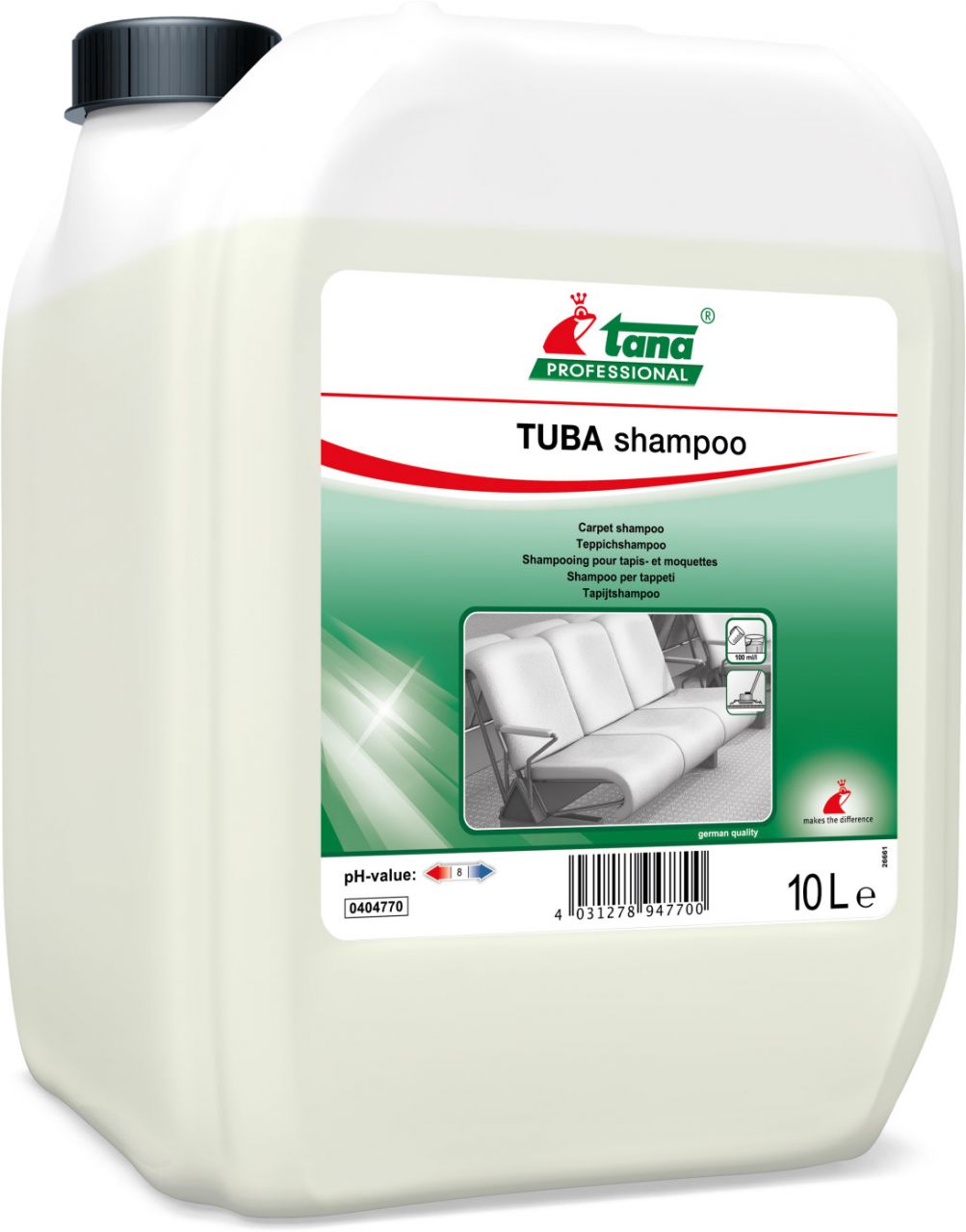 TANA tuba shampoo Teppichshampoo