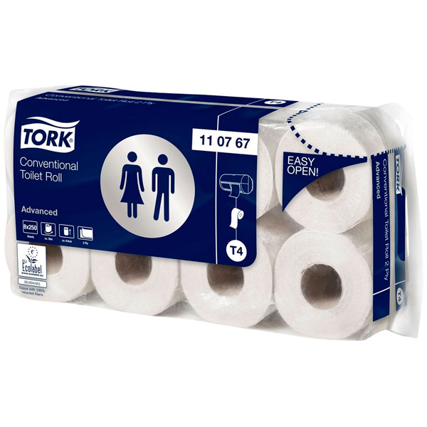 Tork Kleinrollen Toilettenpapier T4 Advanced