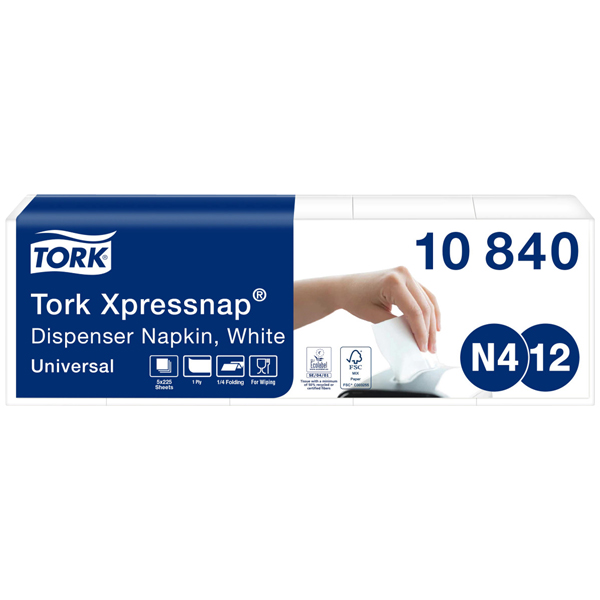 Tork Universal Serviette 22 x 33 1 lagig