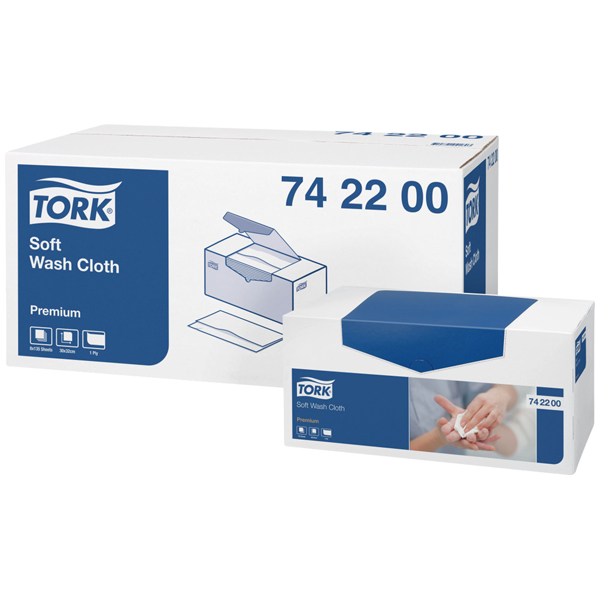 Tork Waschtuch 30 x 32 cm weich