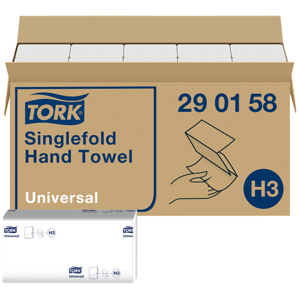 Tork Zickzack Papierhandtcher H3- Universal unter Hygienepapier > Handtuchpapier > Falthandtcher
