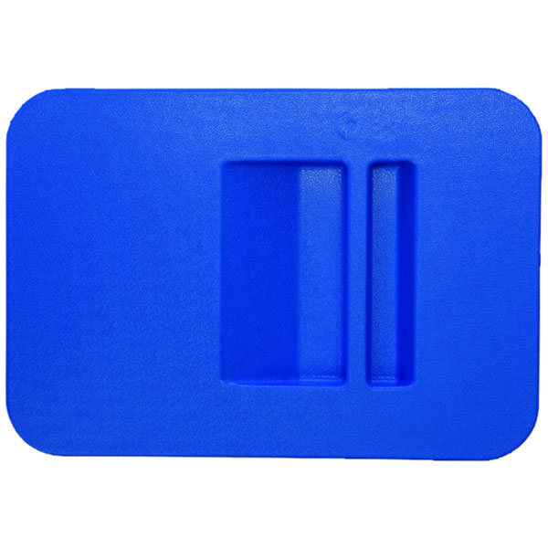 Vermop Deckel fr Entsorgungswagen Meditrans blau