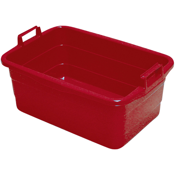 Wanne eckig 45 Liter rot