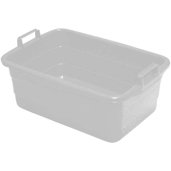 Wanne eckig 45 Liter weiss