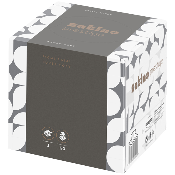 Wepa Satino Prestige Kosmetiktuch - Würfelbox